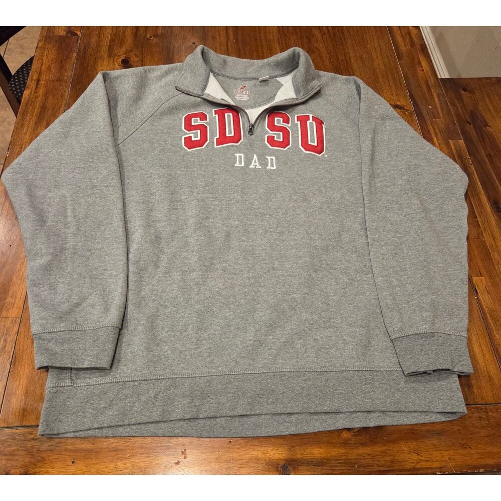 SDSU Dad XL quarter zip sweatshirt